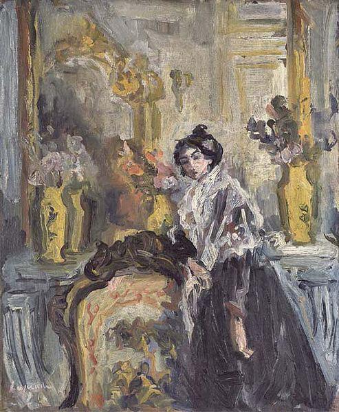 Femme accoudee, Pierre Laprade